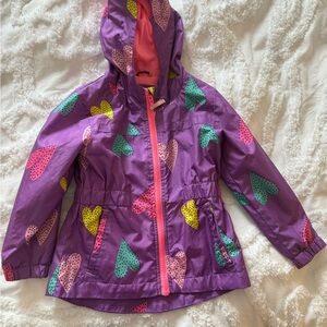 Cat & Jack Purple Pink Raincoat Water-Resistant